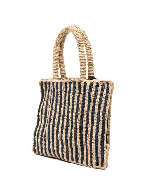 Borsa donna MC2 Saint Barth Colette in rafia a righe MC2 SAINT BARTH | COLETTE raffiahand02528L